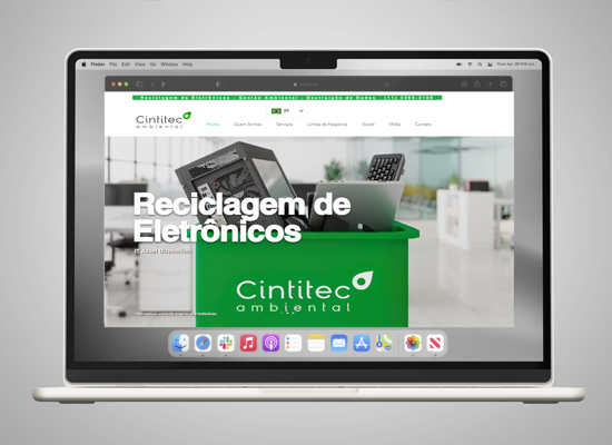 Cintitec - Criação de Site